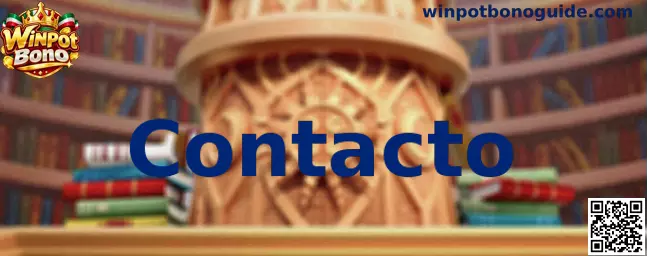 Página de contacto y asistencia de la guía Winpot Bono