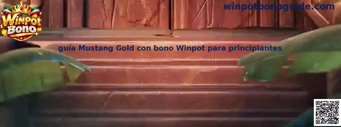 Imagen ilustrativa de la guía de Mustang Gold con bono Winpot para principiantes