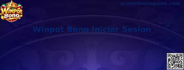 Guía visual de Winpot Bono para iniciar sesión