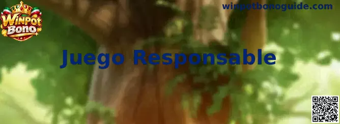 Información de Juego Responsable de Winpot Bono