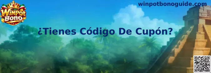 Campo de código de cupón en registro de Winpot Bono